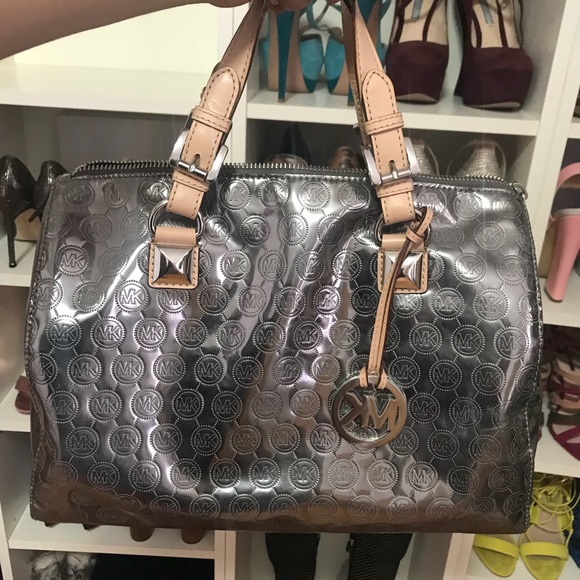michael kors bowling bag